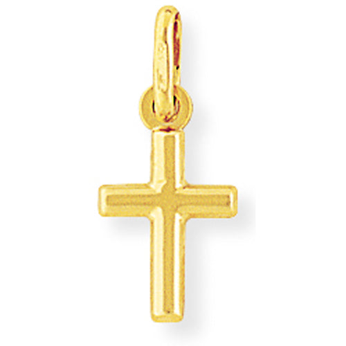 9ct Gold Cross Necklace - Very Small - John Ross Jewellers