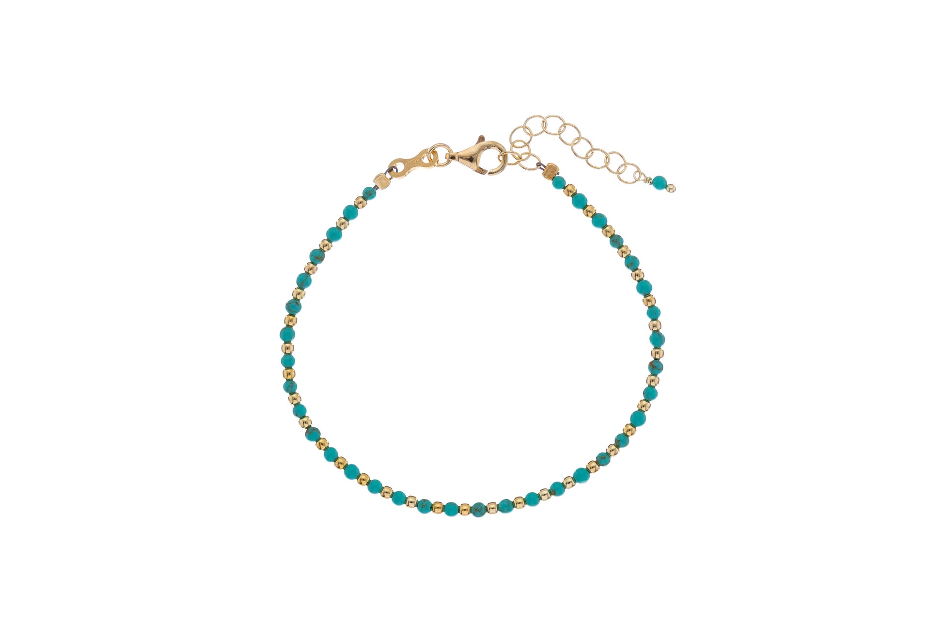 Sunshine Turquoise Bead Bracelet - John Ross Jewellers