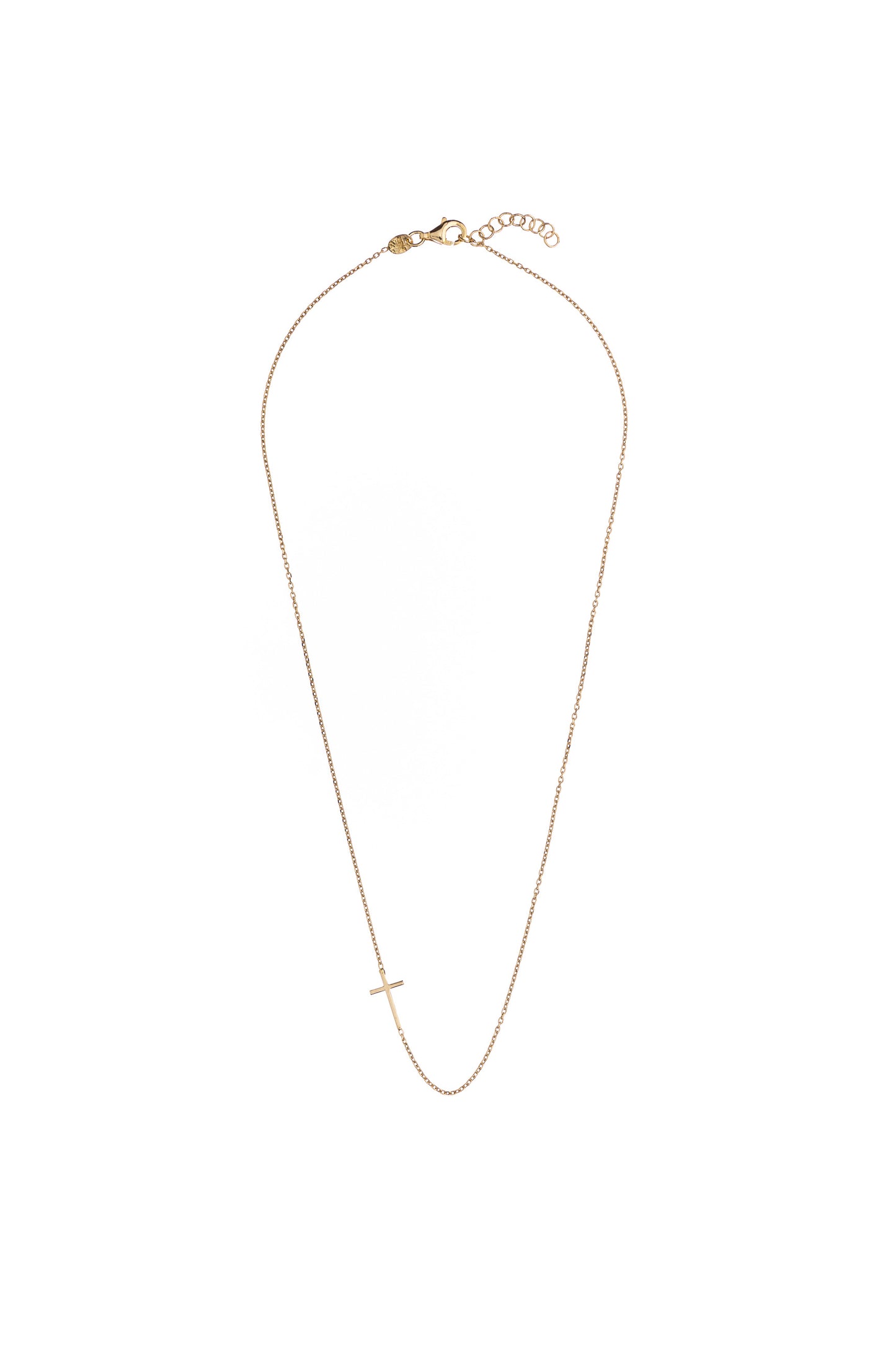 Sunshine Simple Cross Necklace - John Ross Jewellers