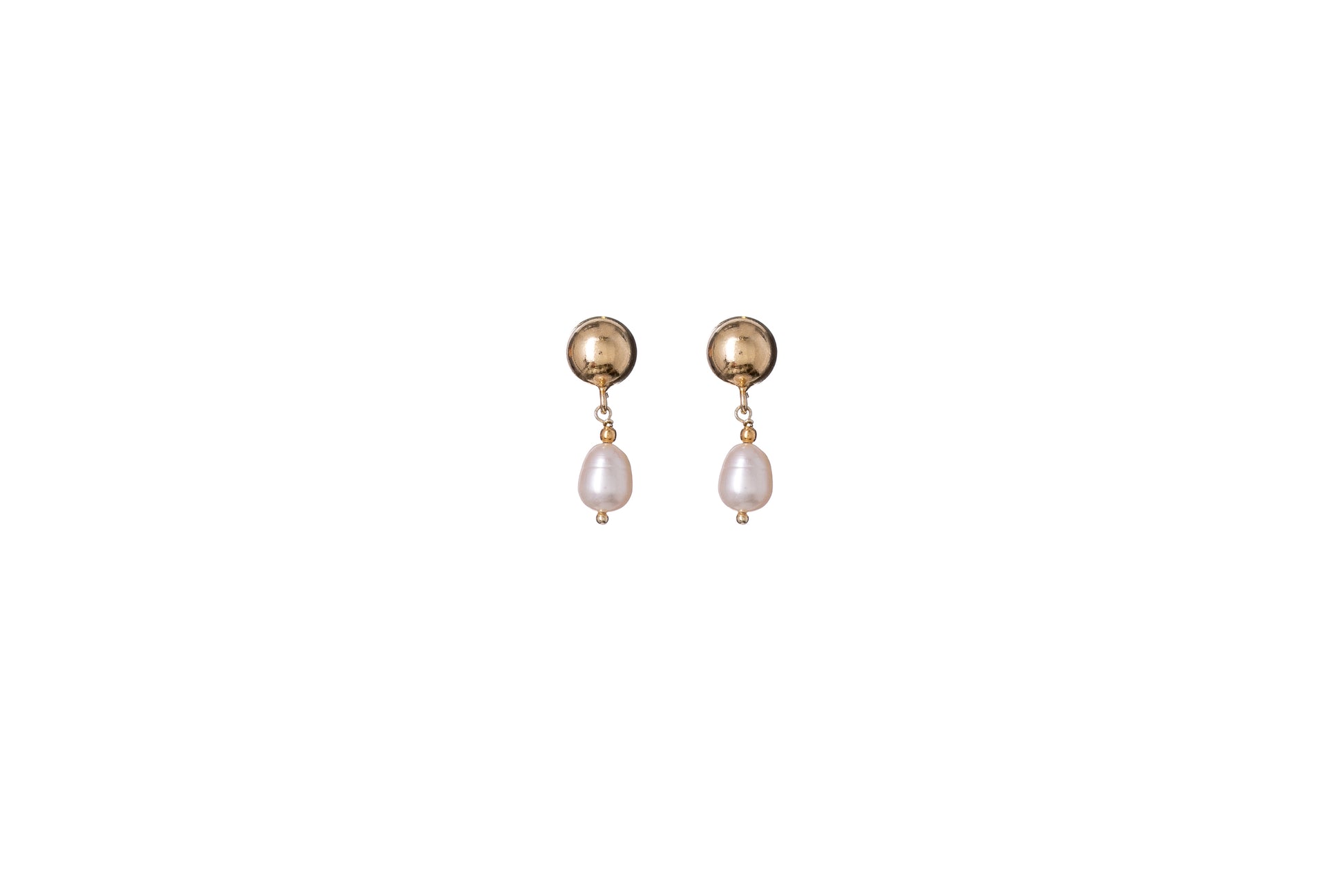 Sunshine Freshwater Pearl Drop Earrings | 25mm - John Ross Jewellers