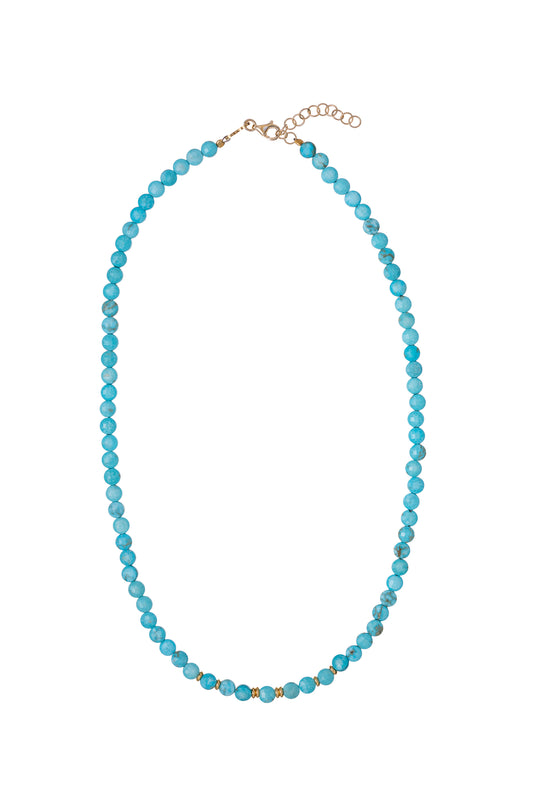 Sunshine Turquoise Nugget Necklace - John Ross Jewellers