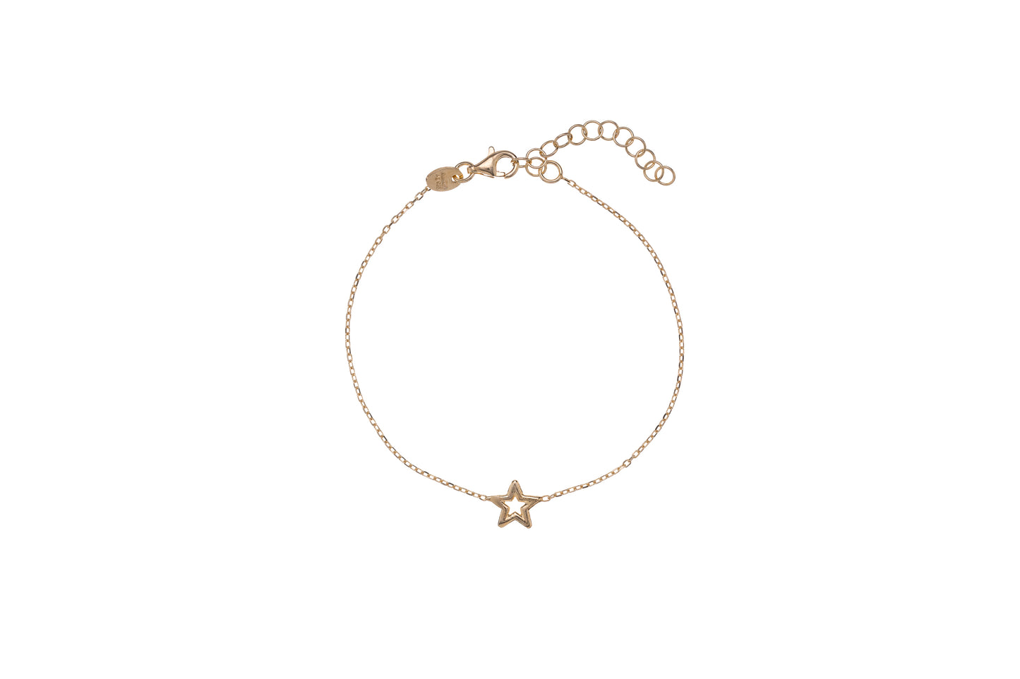 Sunshine Simple Open Star Bracelet - John Ross Jewellers