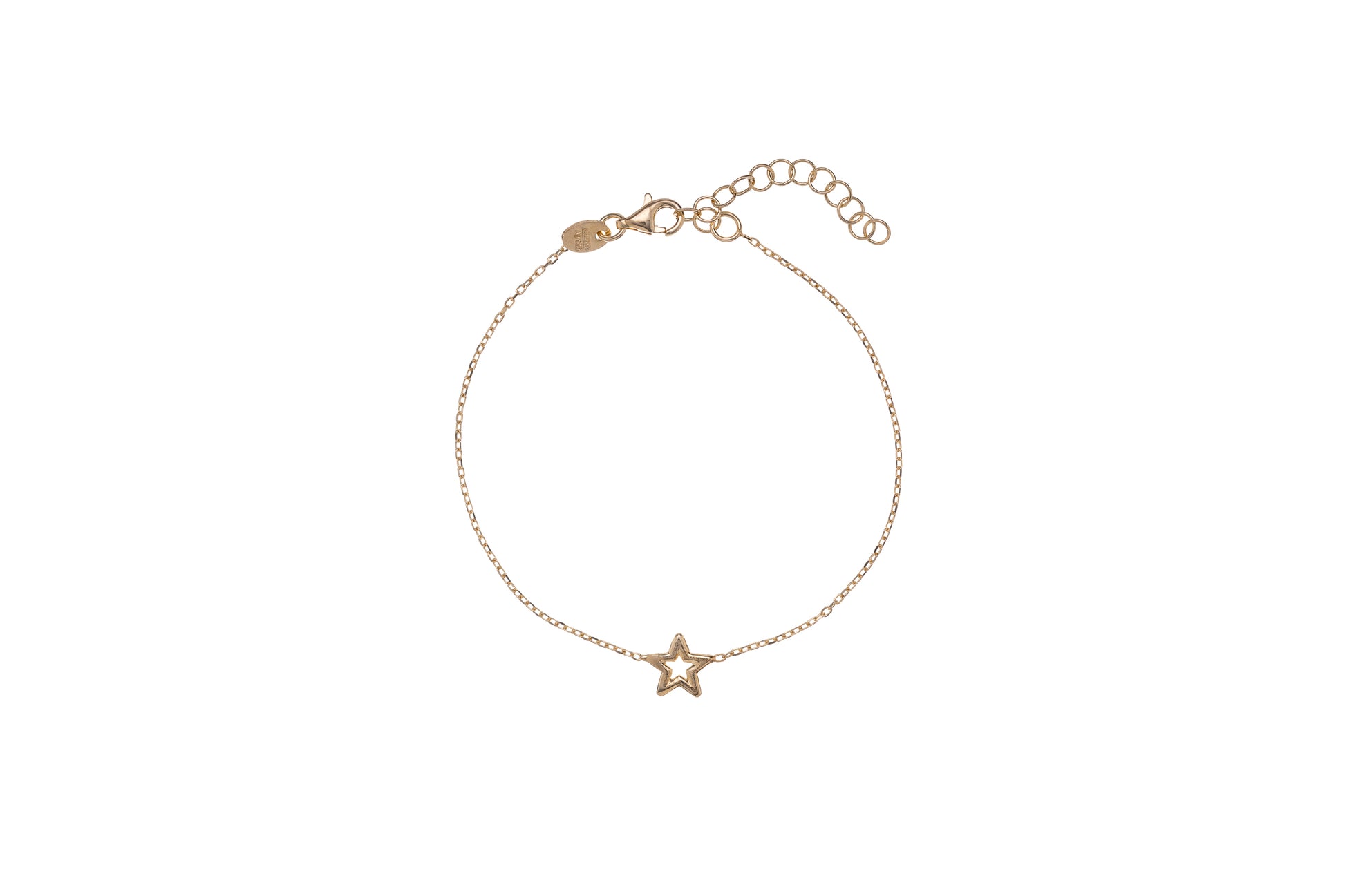 Sunshine Simple Open Star Bracelet - John Ross Jewellers