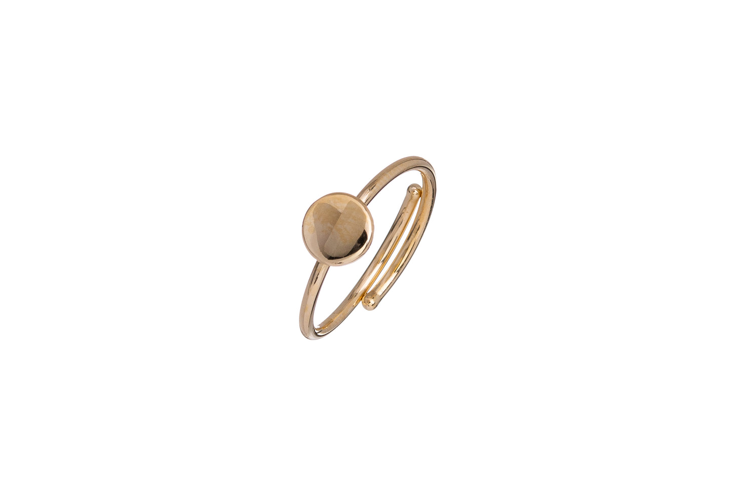 Sunshine Simple Solid Circle Ring - John Ross Jewellers