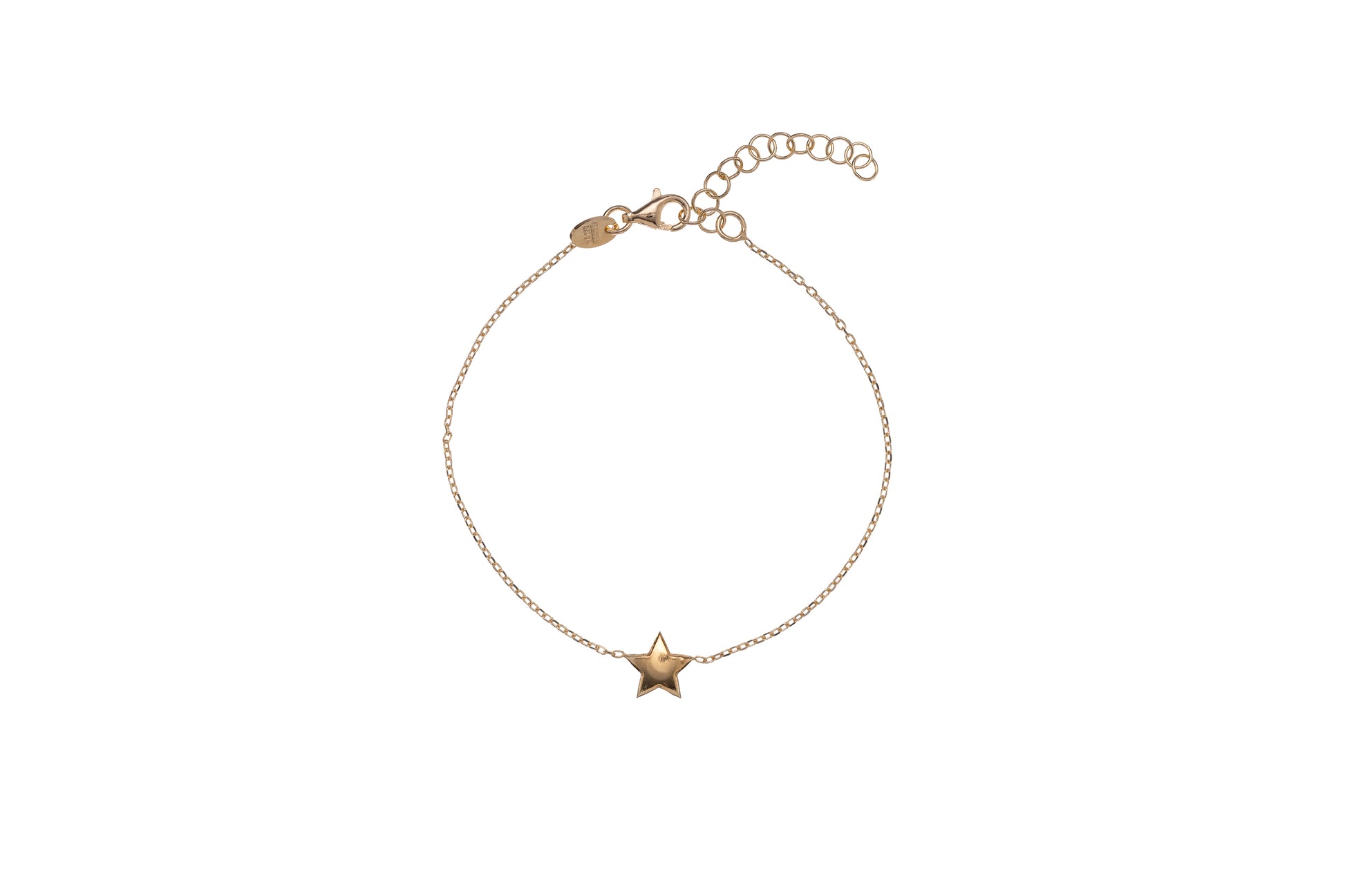 Sunshine Simple Solid Star Bracelet - John Ross Jewellers