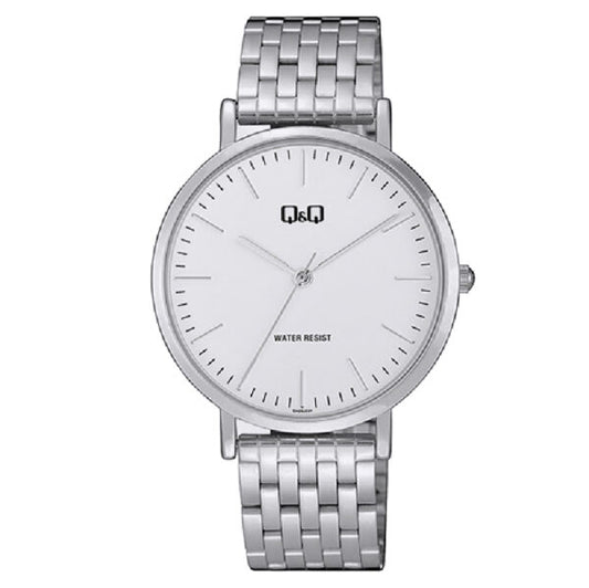 Q&Q Gents Silver Multi Link Watch - John Ross Jewellers