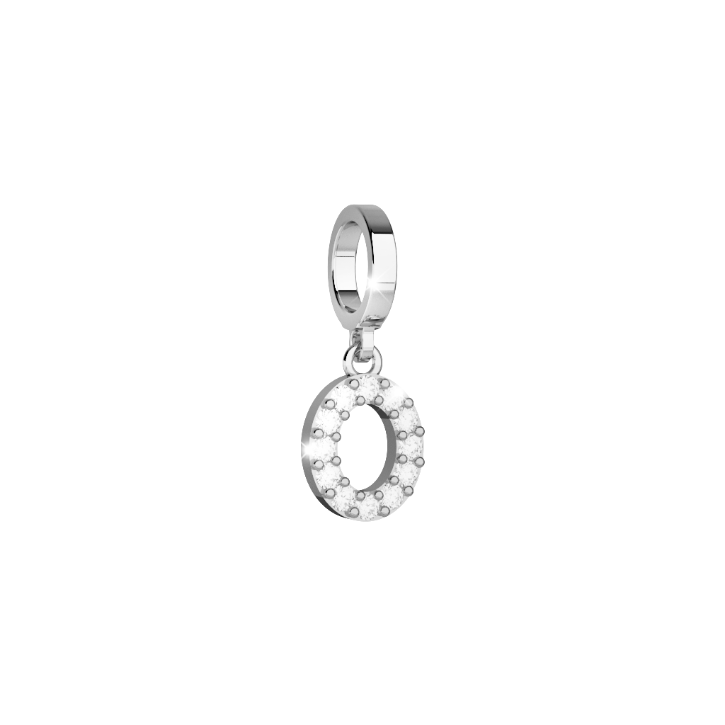 REBECCA MyWorld Letter Bracelet - Silver|Crystal Initial - John Ross Jewellers