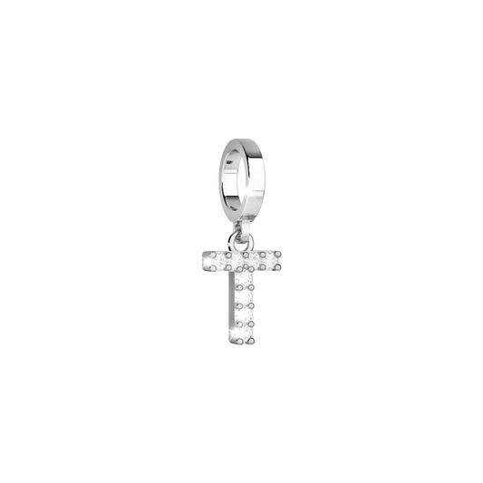 REBECCA MyWorld Letter Bracelet - Silver|Crystal Initial - John Ross Jewellers