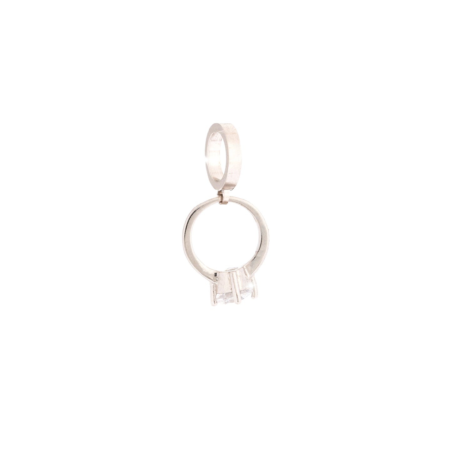 REBECCA MyWorld Pearl Bracelet - Silver Solitaire Charm - John Ross Jewellers