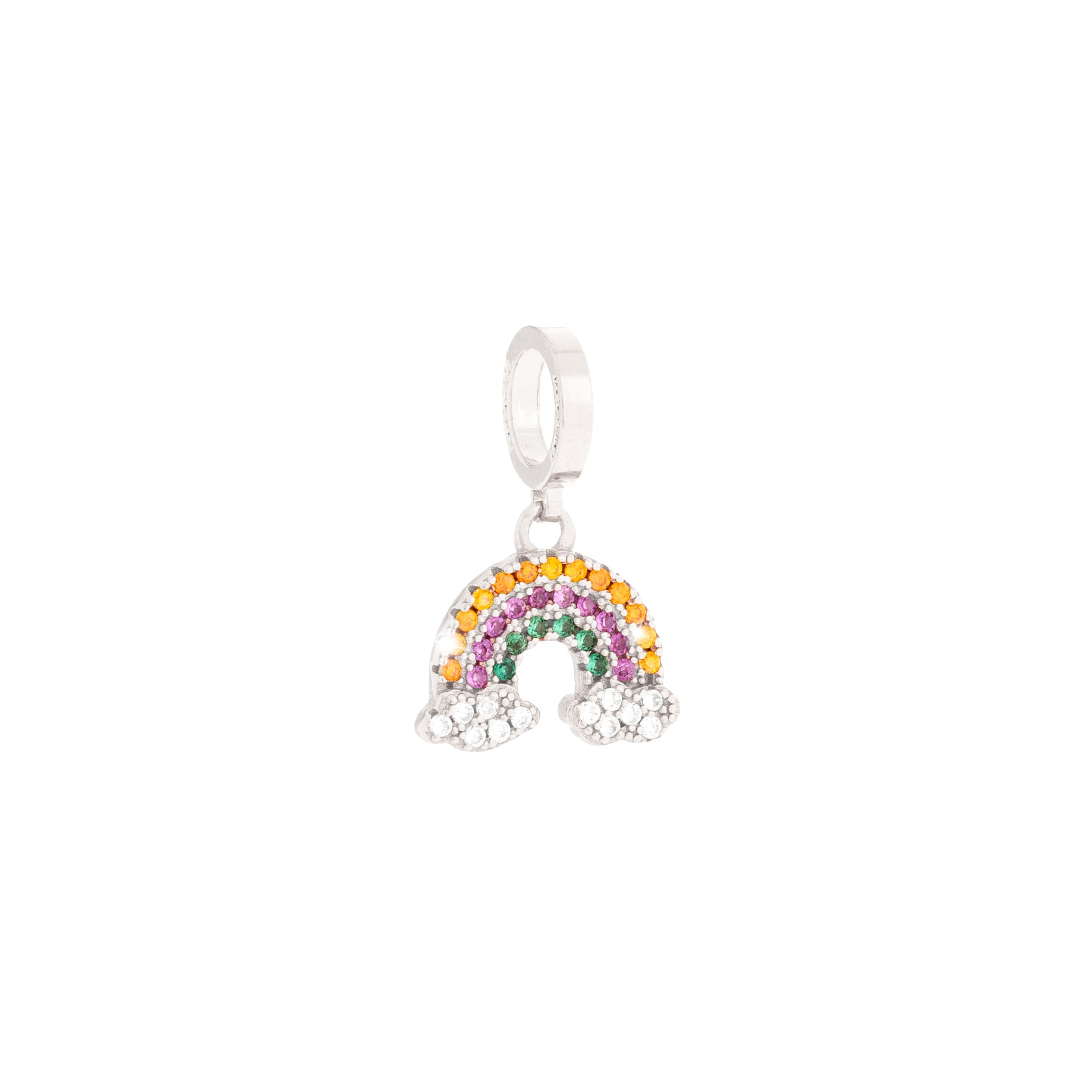 REBECCA MyWorld Pearl Bracelet - Rainbow Charm - John Ross Jewellers