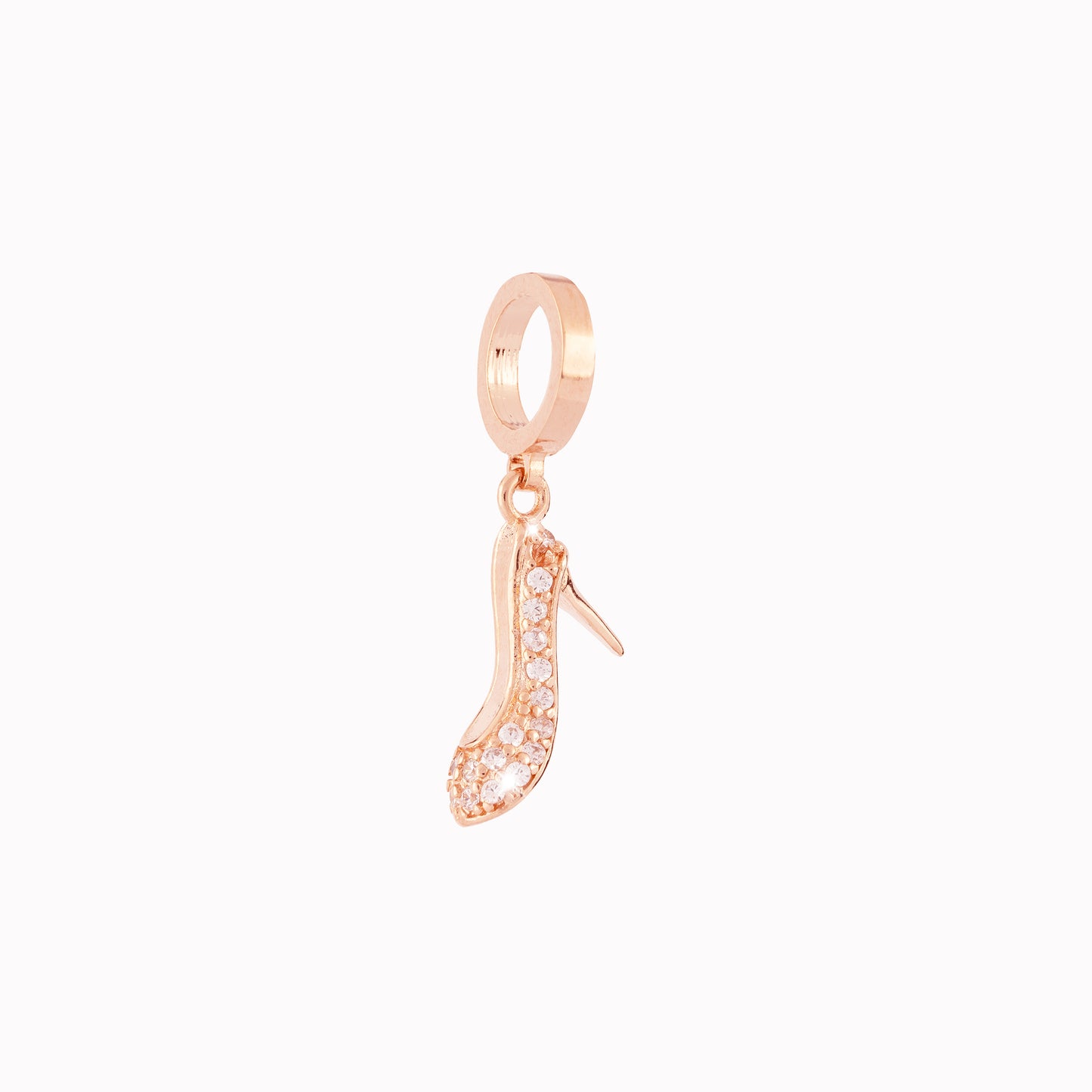 REBECCA MyWorld Pearl Bracelet - Rose Stiletto Charm - John Ross Jewellers