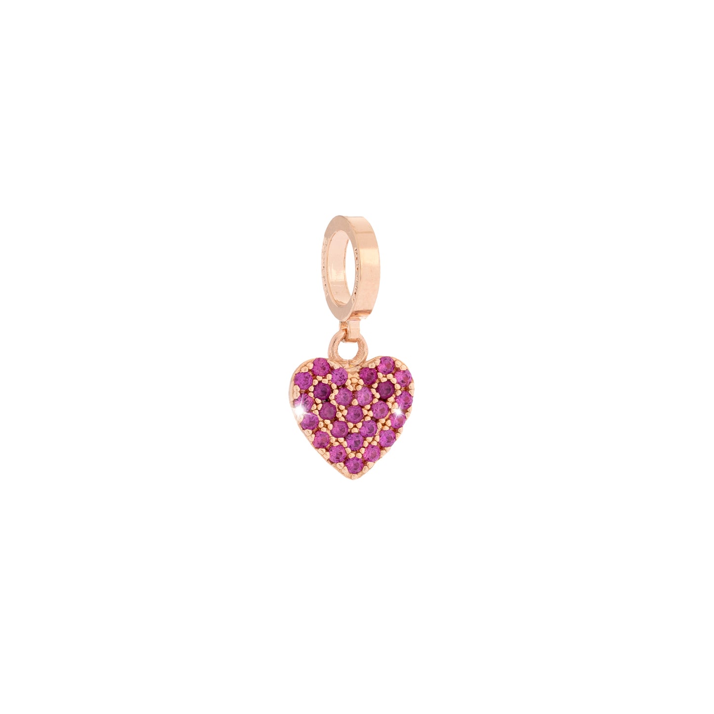 REBECCA MyWorld Pearl Bracelet - Rose Heart Charm - John Ross Jewellers