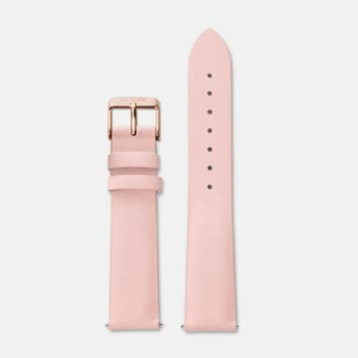 CLUSE 18MM LEATHER PINK/ROSE GOLD - John Ross Jewellers