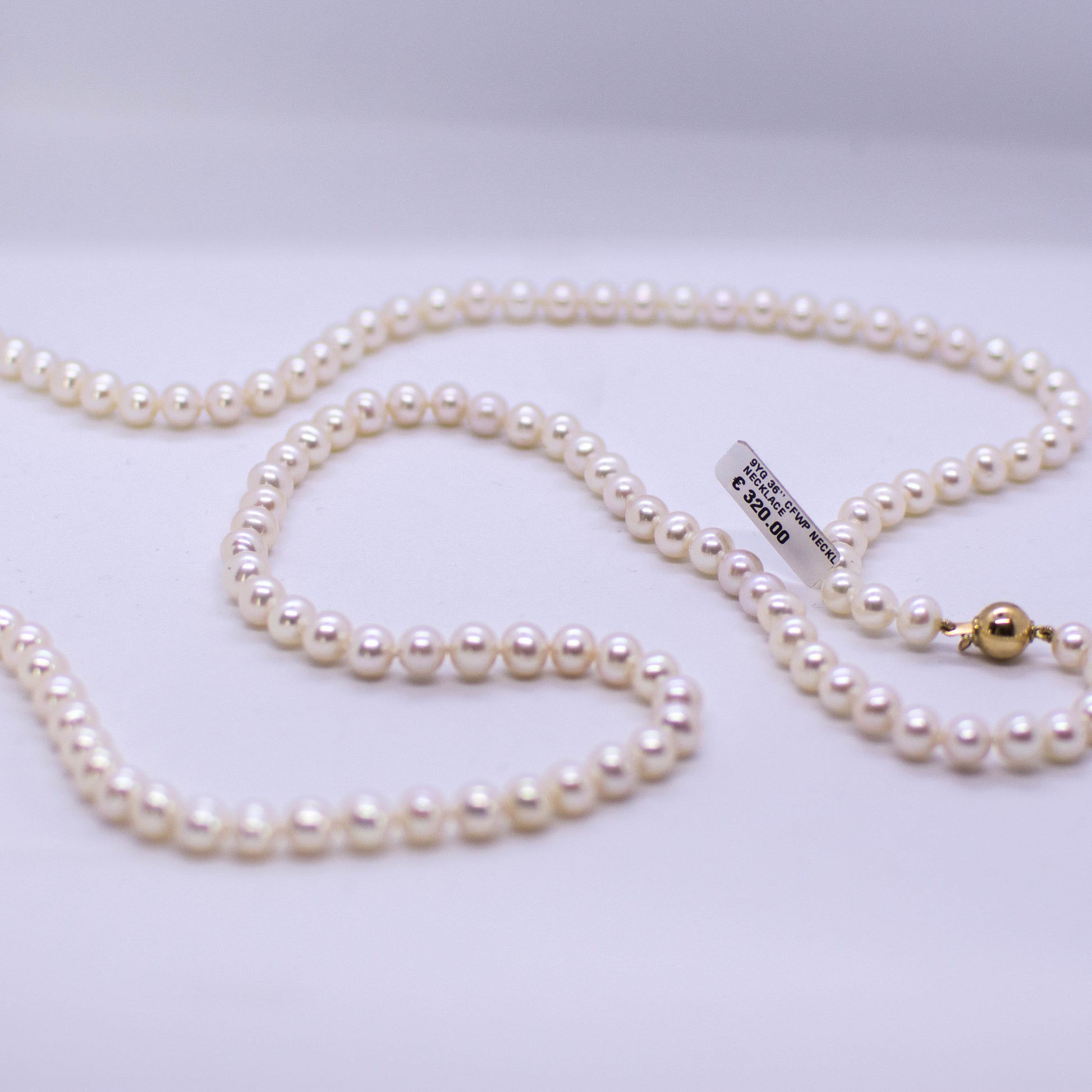 Cultured Freshwater Pearl Necklace - Long - John Ross Jewellers