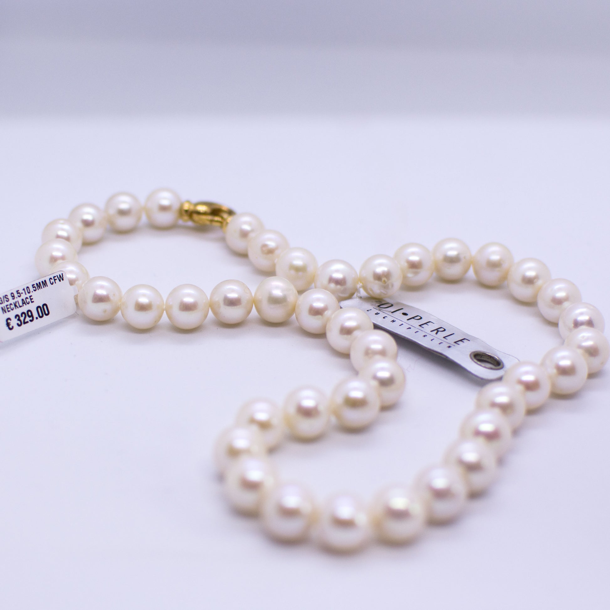 Cultured Freshwater Pearl Necklace - 10mm|45cm - John Ross Jewellers