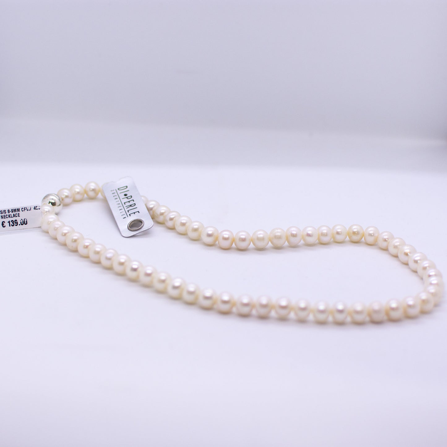 Cultured Freshwater Pearl Necklace - 8-9mm|45cm - John Ross Jewellers