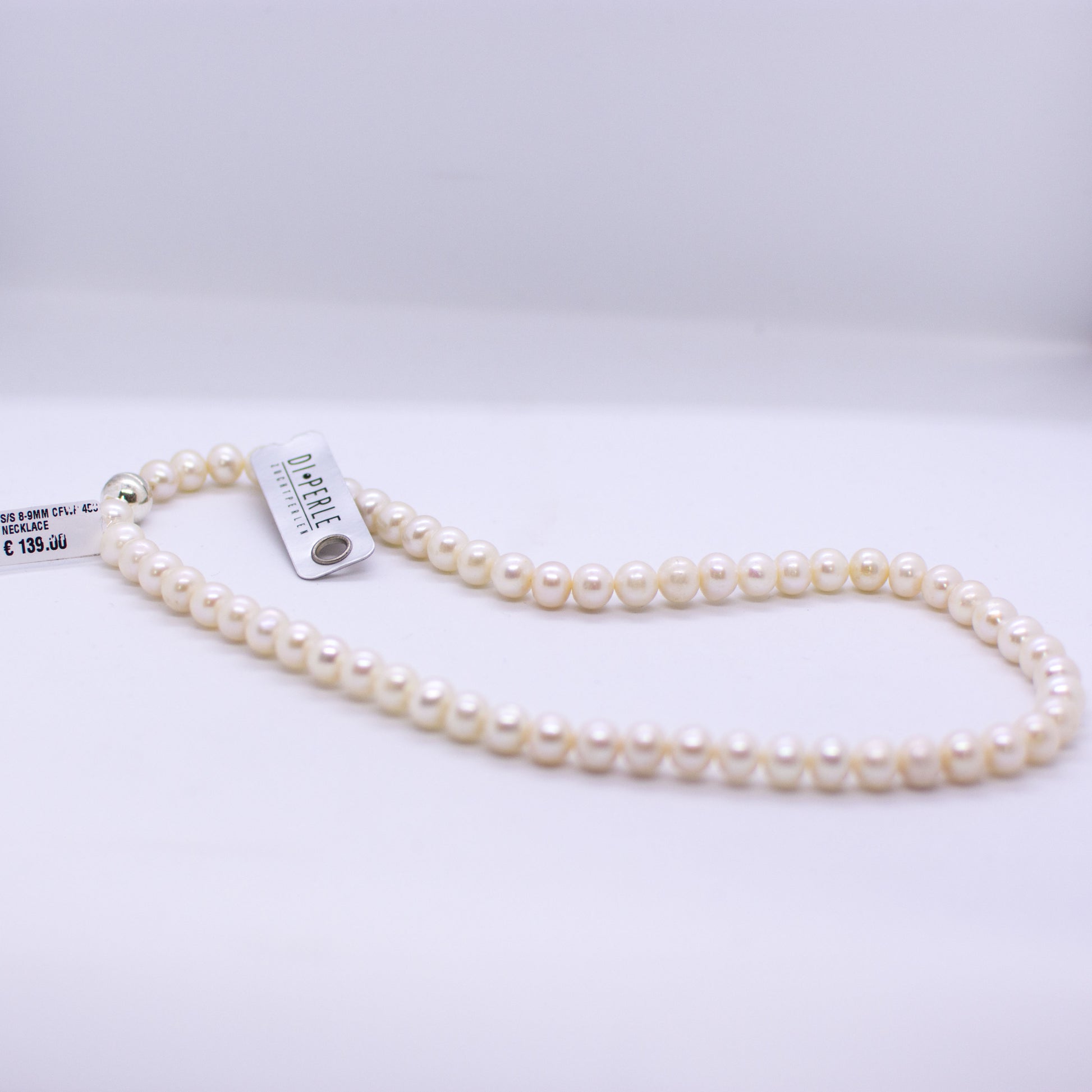 Cultured Freshwater Pearl Necklace - 8-9mm|45cm - John Ross Jewellers