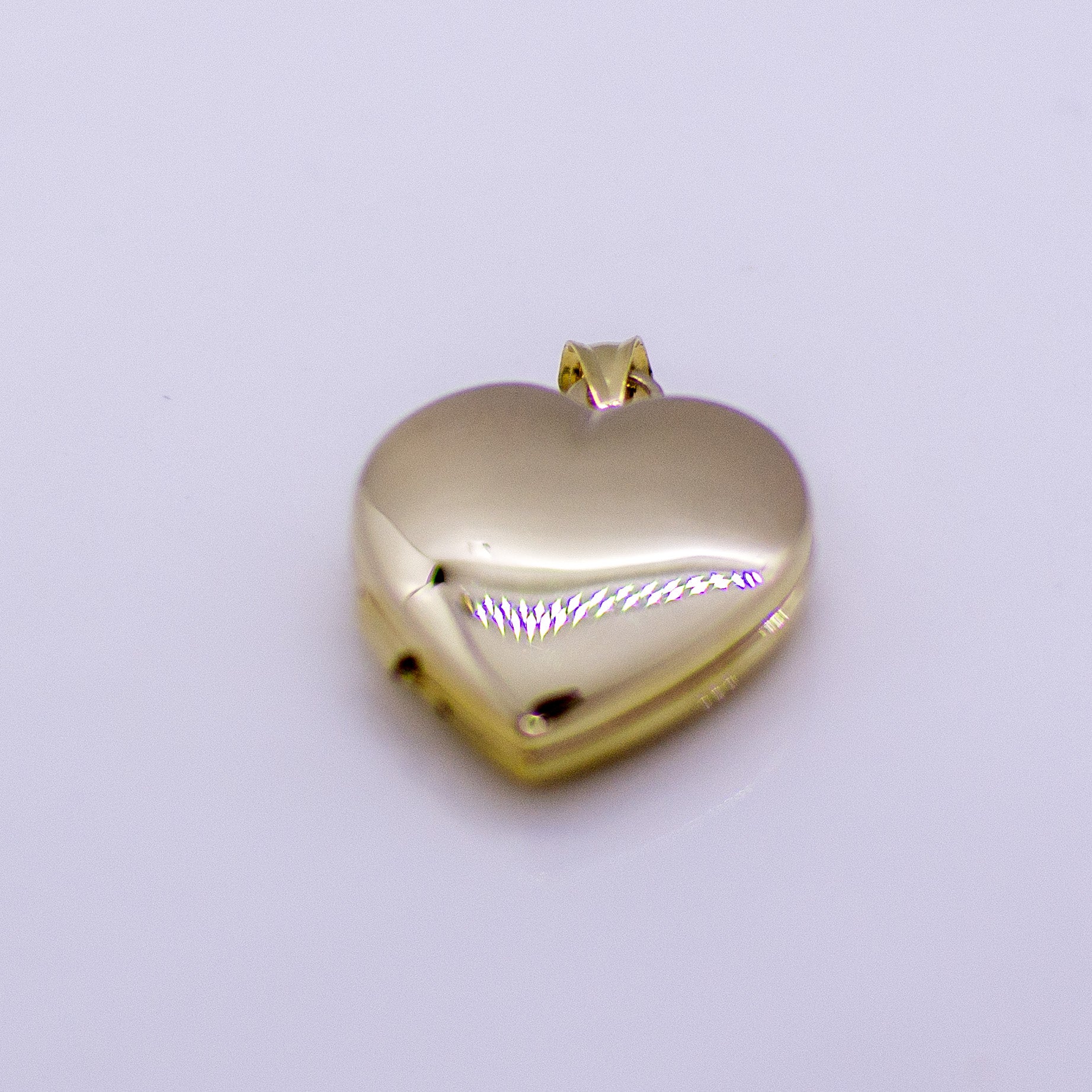 9ct Gold Heart Locket and Chain - John Ross Jewellers