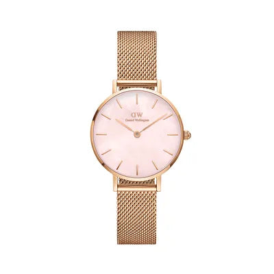 Daniel Wellington Petite Melrose 28mm Pearl - John Ross Jewellers