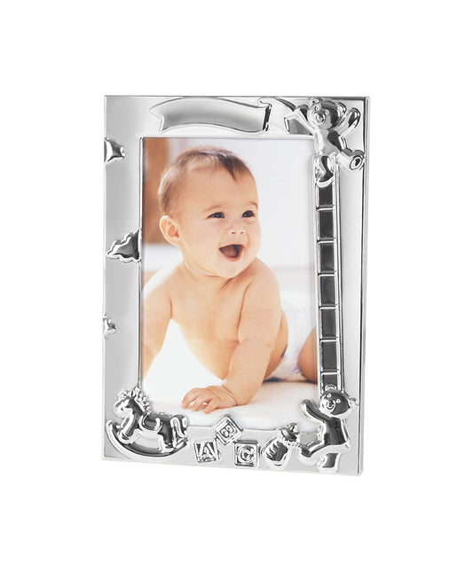 Silver Plated Child's Frame 14cm X 8.9cm - John Ross Jewellers