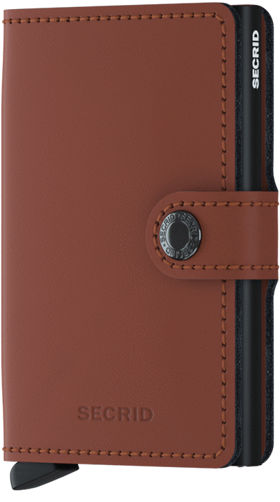 SECRID Miniwallet Matte Brick - John Ross Jewellers