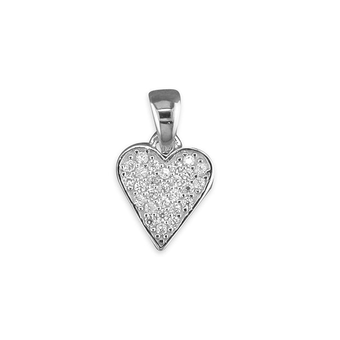 My Cute Sparkling Heart Necklace - John Ross Jewellers