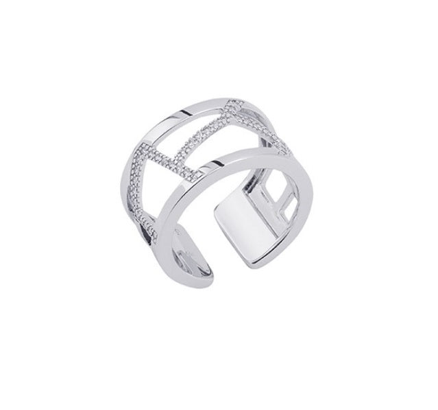 Les Georgettes Les Précieuses Girafe 12mm Ring - Silver - John Ross Jewellers