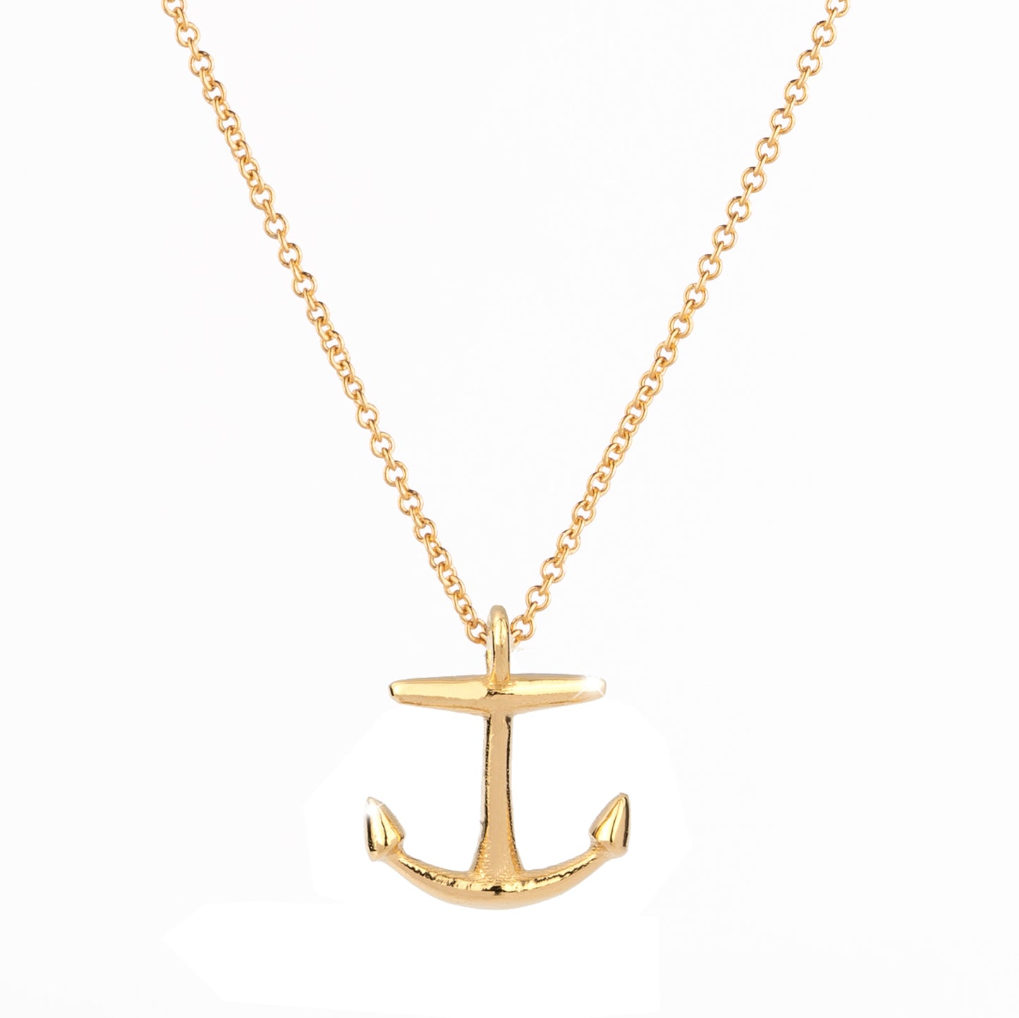 REBECCA Sentiment Necklace | Hope 9ct Yellow Gold - John Ross Jewellers