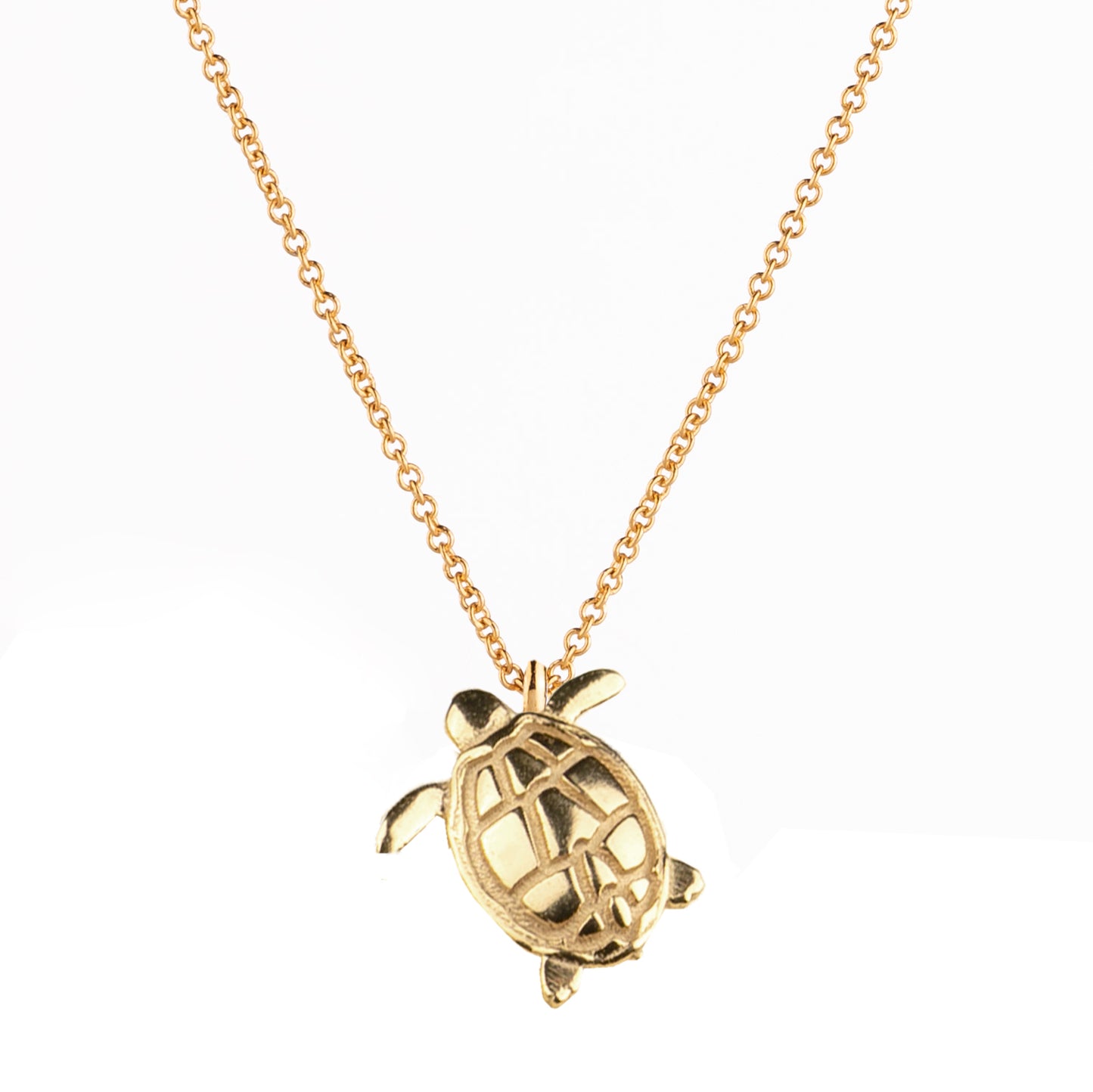 REBECCA Sentiment Necklace | Resilience 9ct Yellow Gold - John Ross Jewellers
