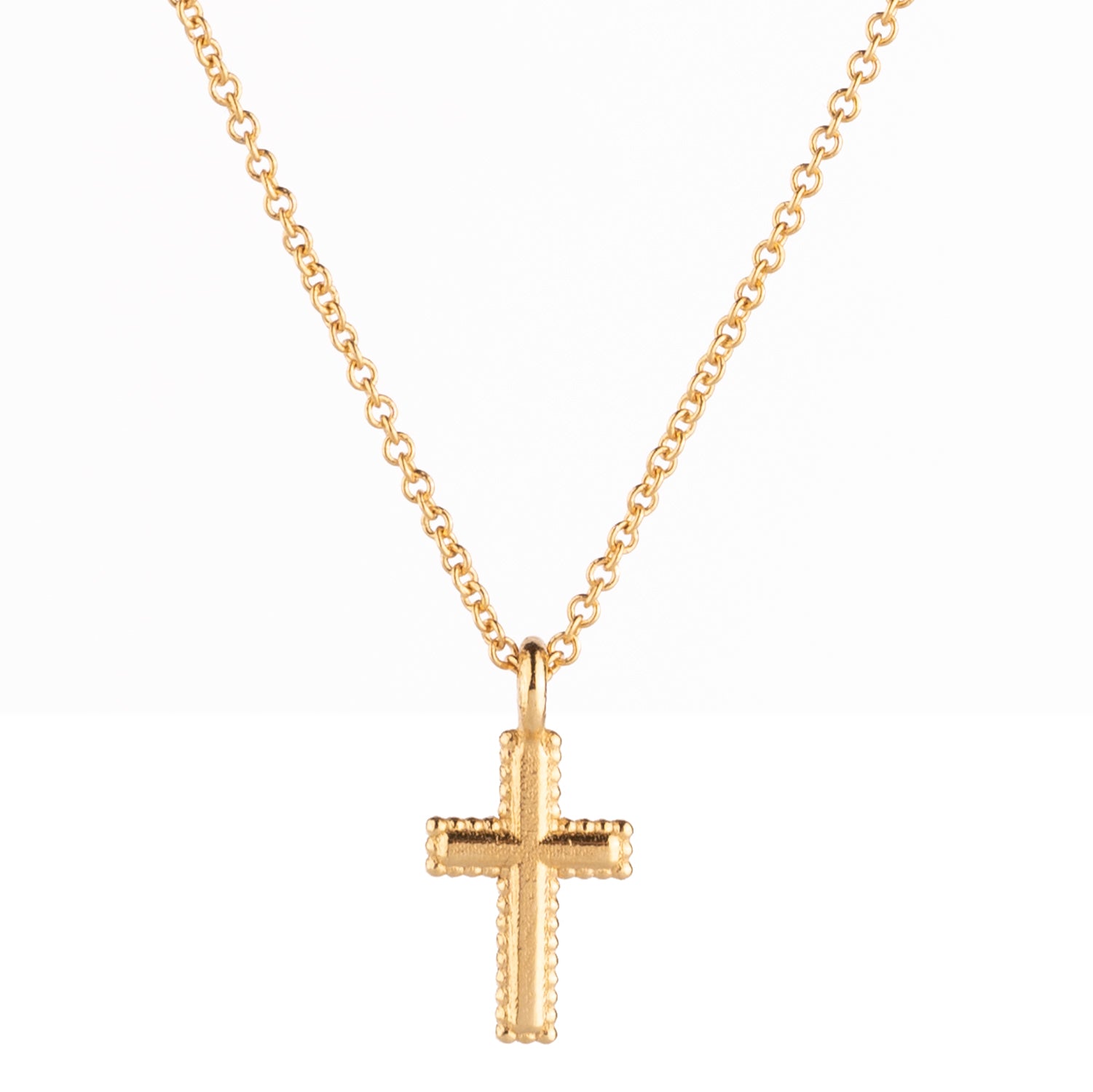REBECCA Sentiment Necklace | Blessing 9ct Yellow Gold - John Ross Jewellers