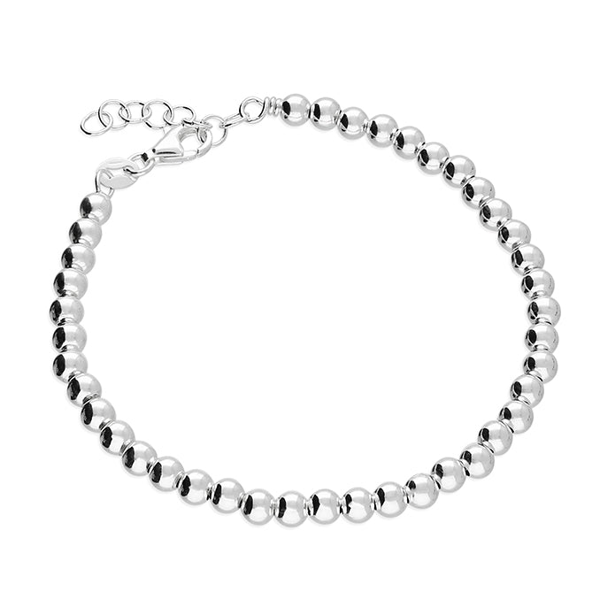 Silver Beaded Bracelet - John Ross Jewellers