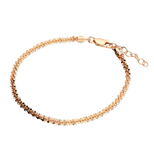 Rose Silver Daisy Chain Bracelet - John Ross Jewellers