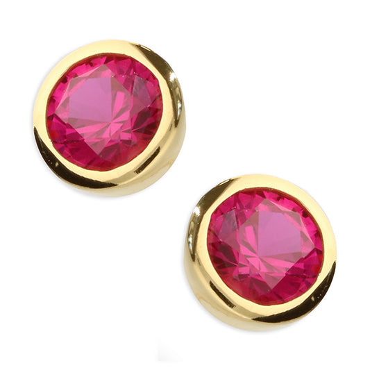 SUNSHINE CZ Stud Earrings | July - John Ross Jewellers