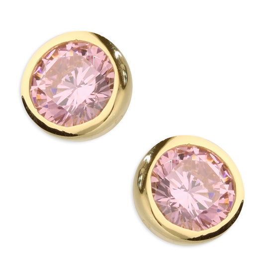 SUNSHINE CZ Stud Earrings | October - John Ross Jewellers