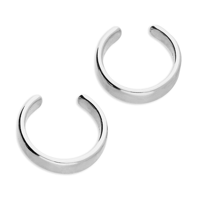 Silver Simple Cuffs - John Ross Jewellers