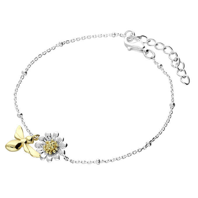 SUNSHINE Bee & Daisy Bracelet - John Ross Jewellers