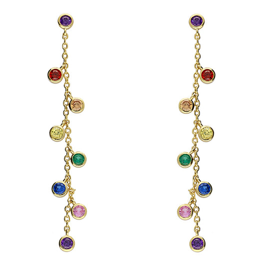 SUNSHINE Rainbow Drop Earrings - John Ross Jewellers