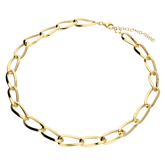 SUNSHINE Chunky Open Link Necklace - John Ross Jewellers