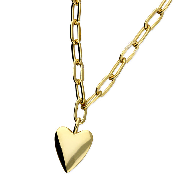 Sunshine Heart-On-A-Chain Necklace - John Ross Jewellers