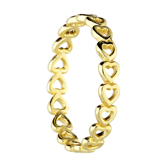 SUNSHINE Open Heart Ring - John Ross Jewellers