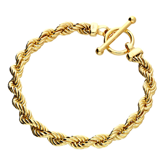 Sunshine Rope T-Bar Bracelet - John Ross Jewellers
