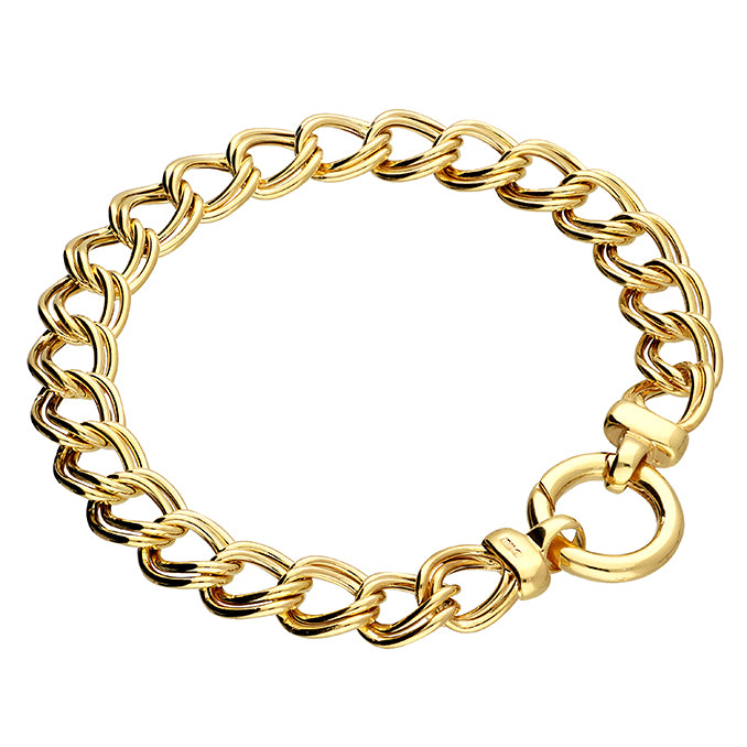 Sunshine Double Curb Bracelet - John Ross Jewellers