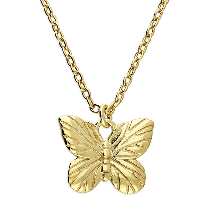 Sunshine Butterfly Necklace | 45cm - John Ross Jewellers