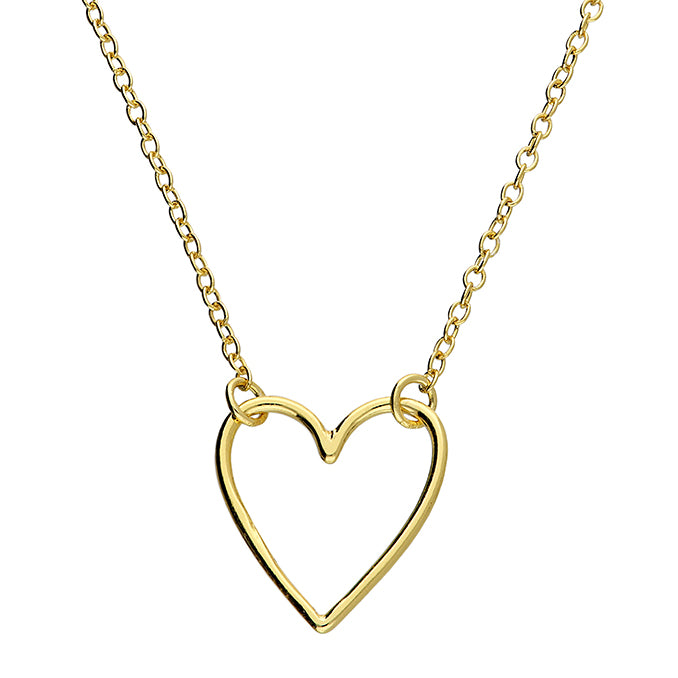 Sunshine Open Heart Necklace - John Ross Jewellers