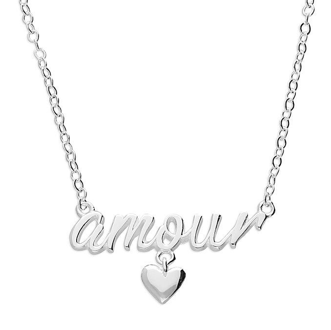 Silver Amour Necklace | 46cm - John Ross Jewellers