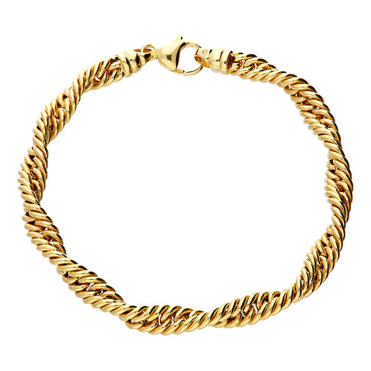 Sunshine Reverse Twist Bracelet | 19cm - John Ross Jewellers