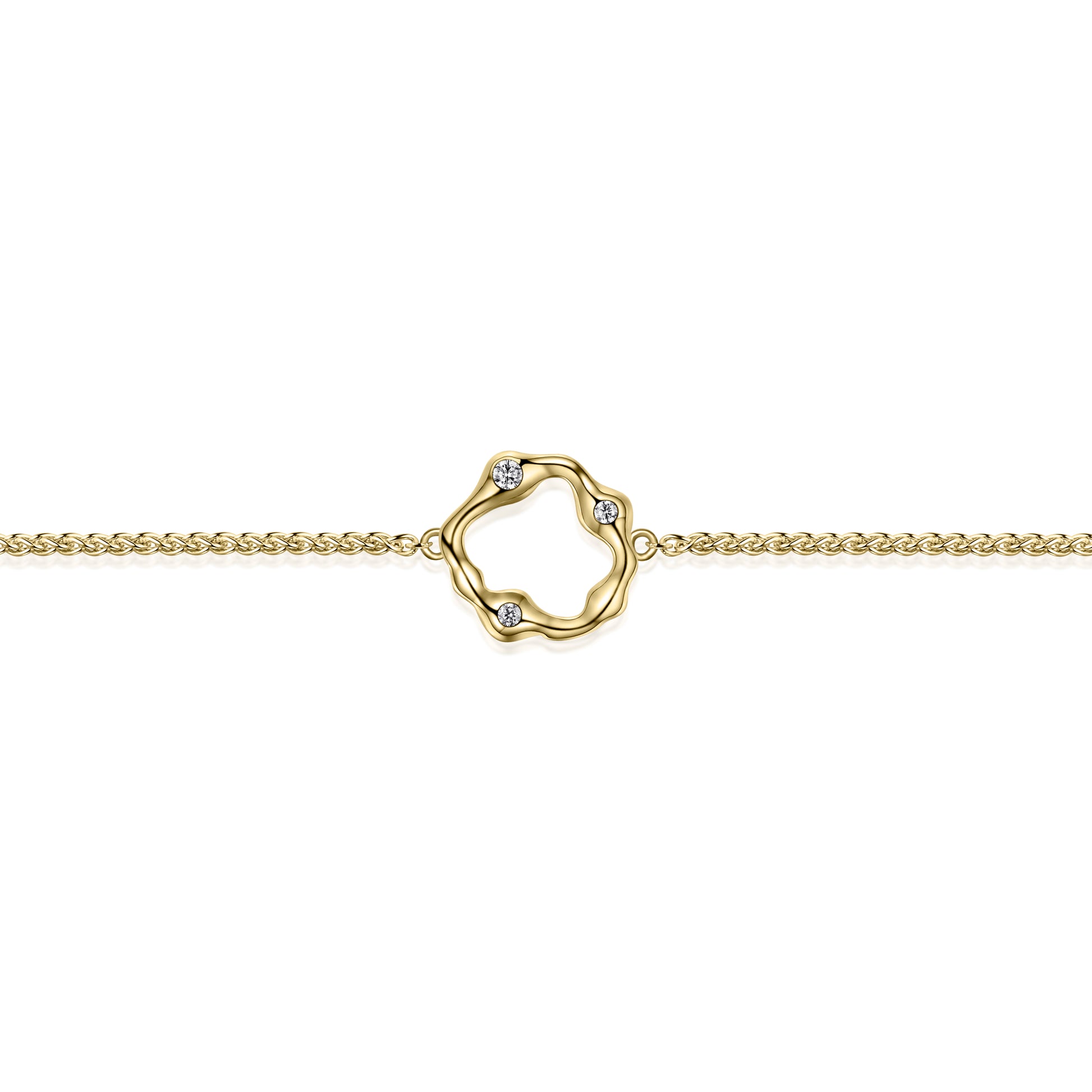 ORGANIC Bracelet - Gold - John Ross Jewellers