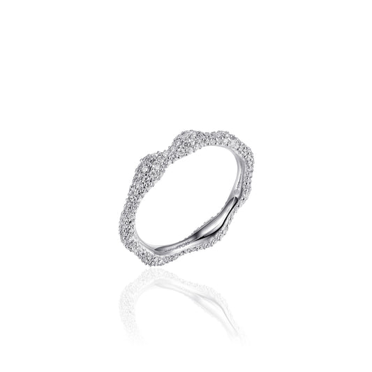 ORGANIC CZ Ring - Silver - John Ross Jewellers