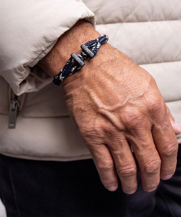 PIG & HEN Icy Ike Navy - Ivory | Silver - John Ross Jewellers