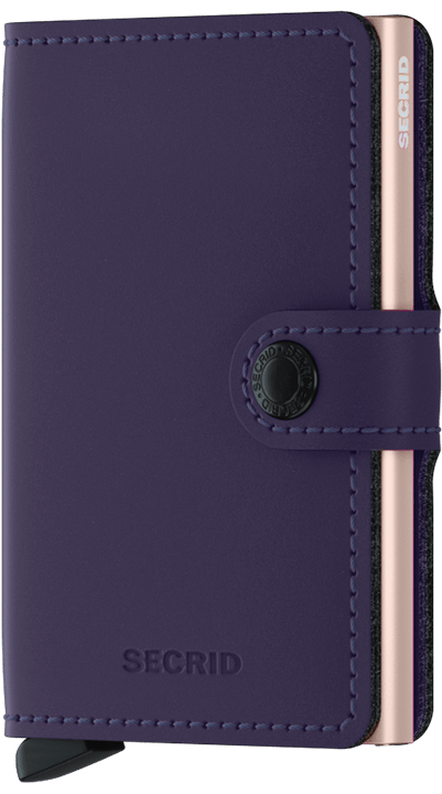 SECRID Miniwallet Matte Purple & Rose - John Ross Jewellers